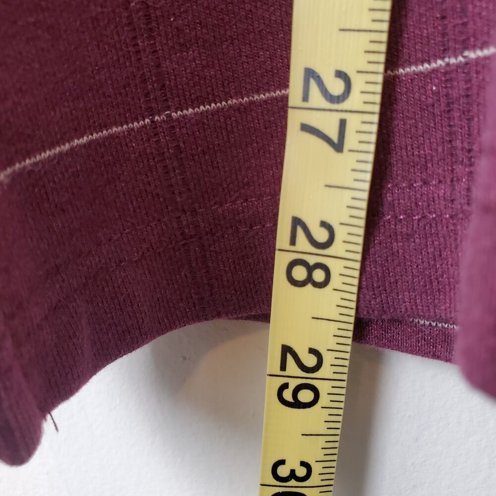 VAN HEUSEN Pin Striped Henley Long Sleeve Shirt - Picture 9 of 9